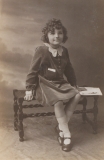 Doris Davis aged 8 or 9 years old